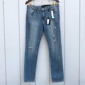 Just Black Riley Distressed Boyfriend Jeans